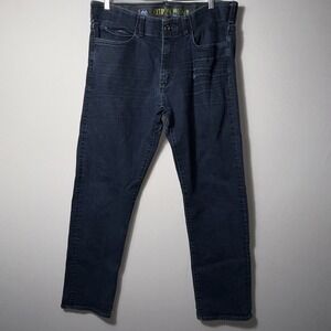 Lee Jeans‎ Mens 34x32(29.5)Straight Fit Tapered Leg Blue Denim